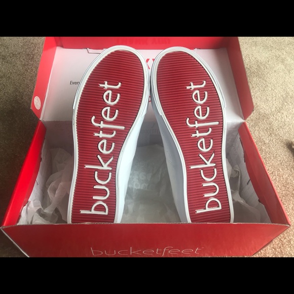 Men’s Bucketfeet Basic Lace Up White size 9 - Picture 4 of 5